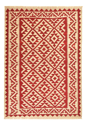 Kelim-tæppe - orientalsk - 248 x 180 cm - flerfarvet