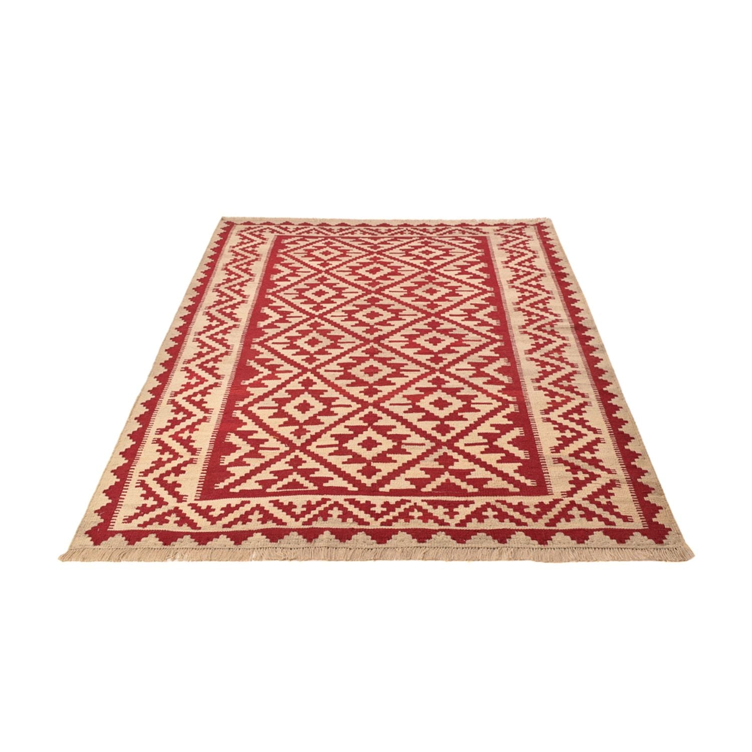 Kelim-tæppe - orientalsk - 248 x 180 cm - flerfarvet