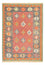 Kelim-tæppe - orientalsk - 209 x 151 cm - flerfarvet