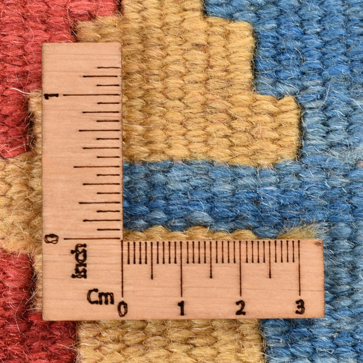 Løber Kelim-tæppe - orientalsk - 201 x 58 cm - flerfarvet