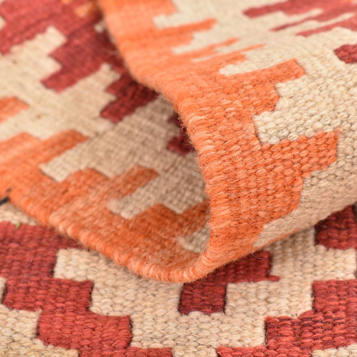 Løber Kelim-tæppe - orientalsk - 191 x 58 cm - flerfarvet