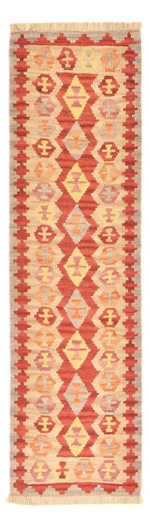 Løber Kelim-tæppe - orientalsk - 192 x 56 cm - flerfarvet