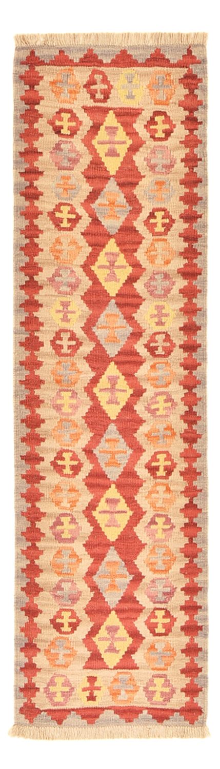 Løber Kelim-tæppe - orientalsk - 192 x 56 cm - flerfarvet
