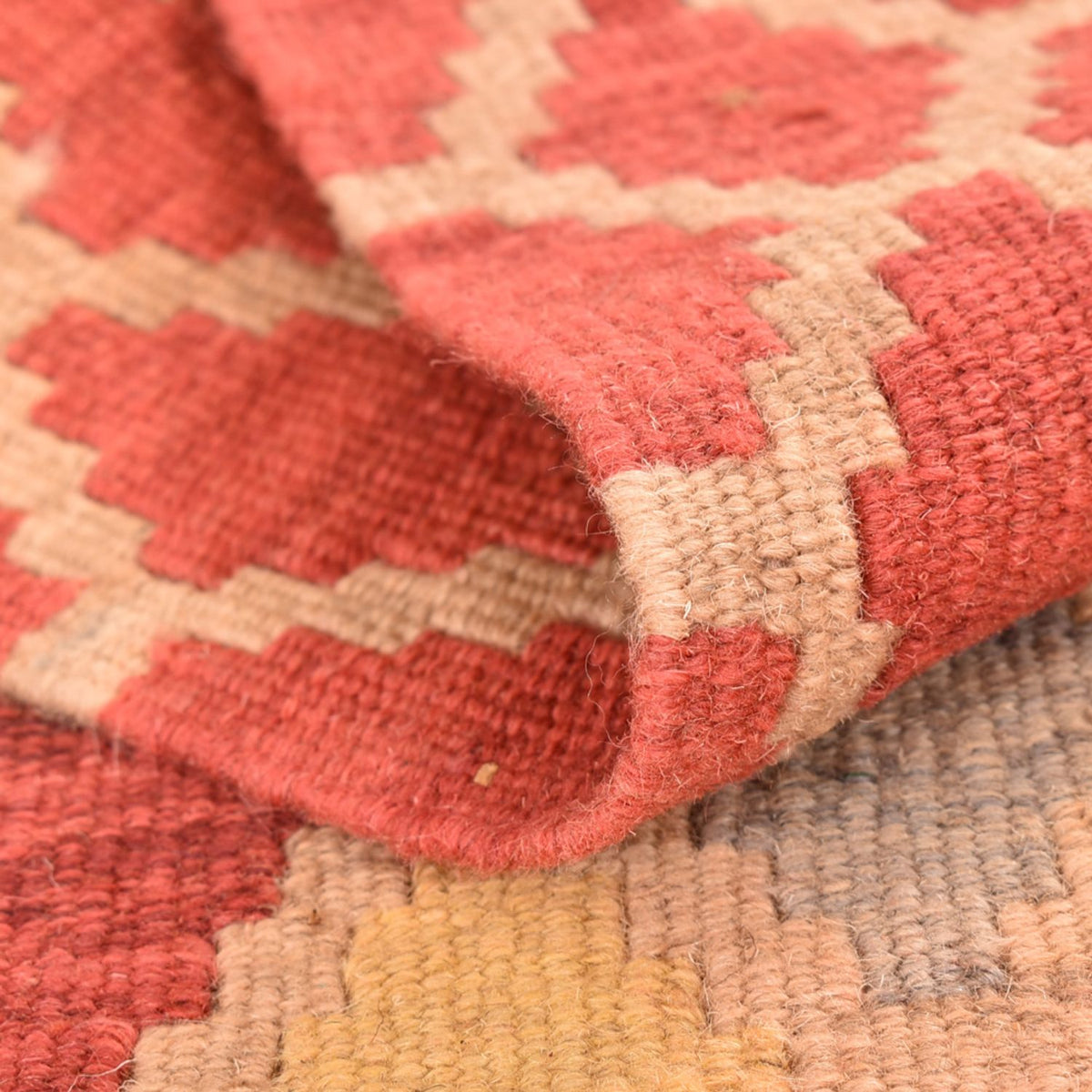 Løber Kelim-tæppe - orientalsk - 194 x 60 cm - flerfarvet