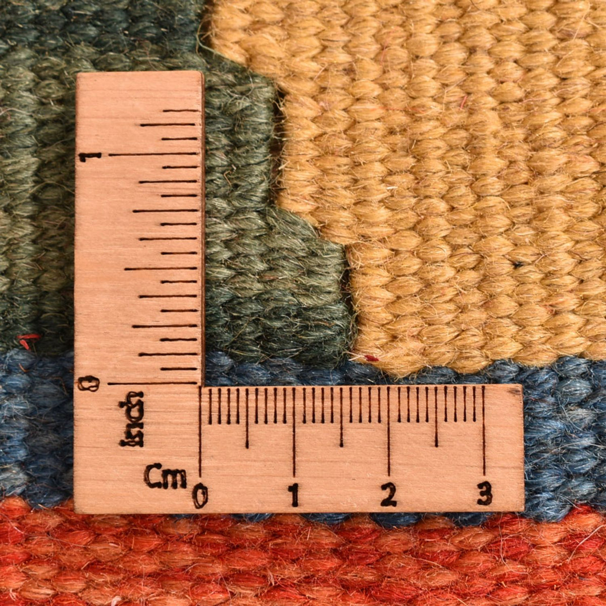 Løber Kelim-tæppe - orientalsk - 210 x 67 cm - flerfarvet