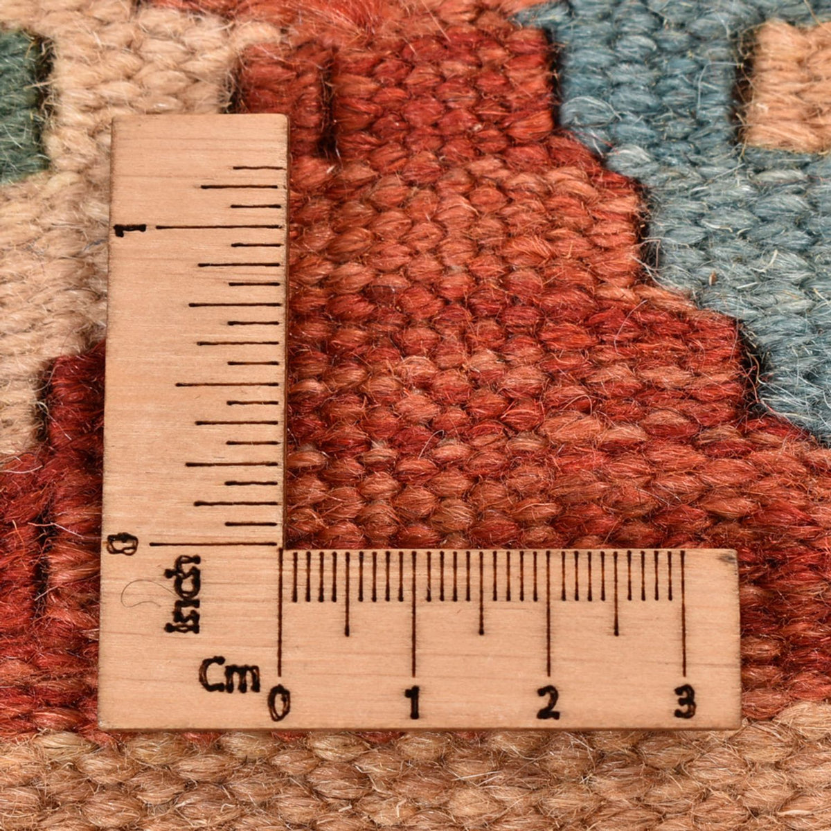 Løber Kelim-tæppe - orientalsk - 198 x 61 cm - flerfarvet