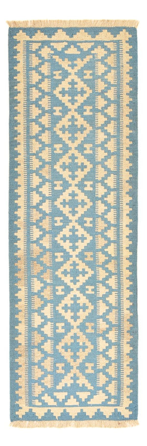 Løber Kelim-tæppe - orientalsk - 199 x 64 cm - flerfarvet