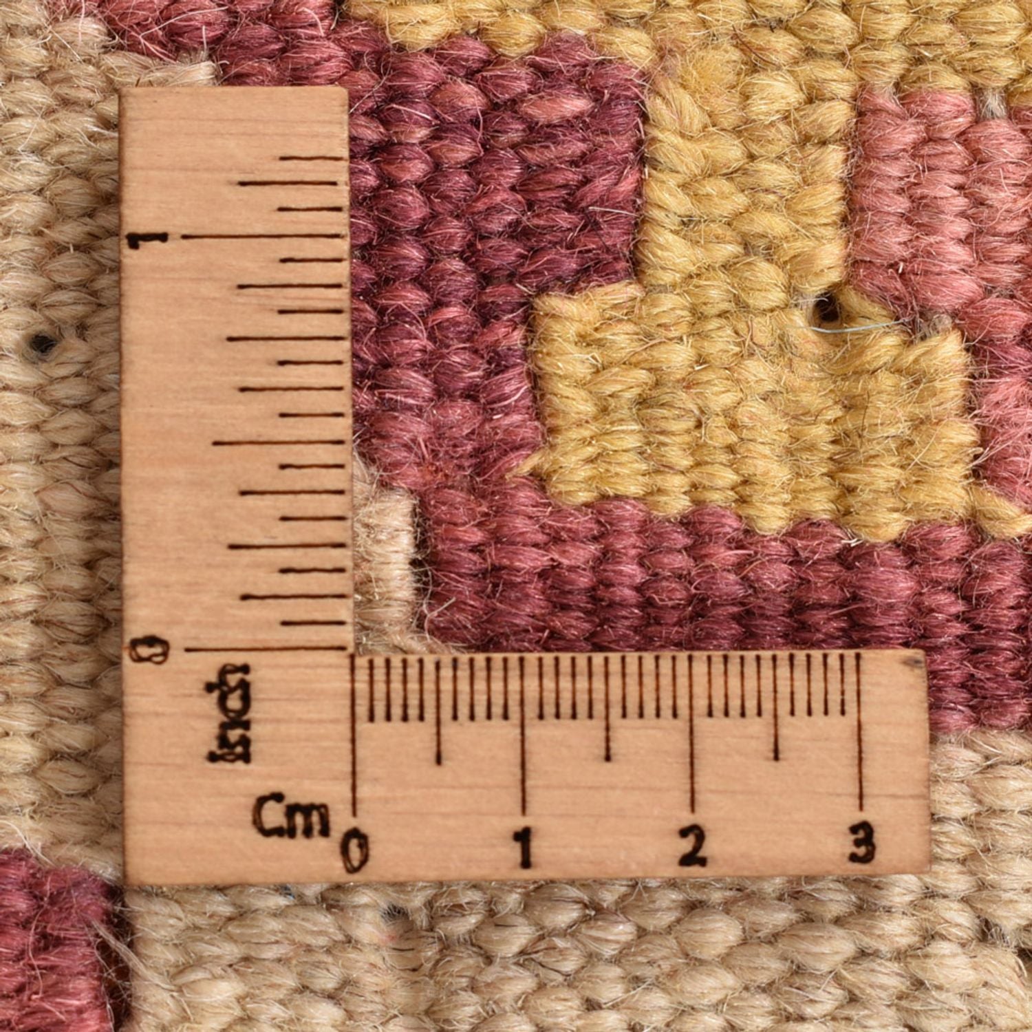 Løber Kelim-tæppe - orientalsk - 201 x 60 cm - flerfarvet