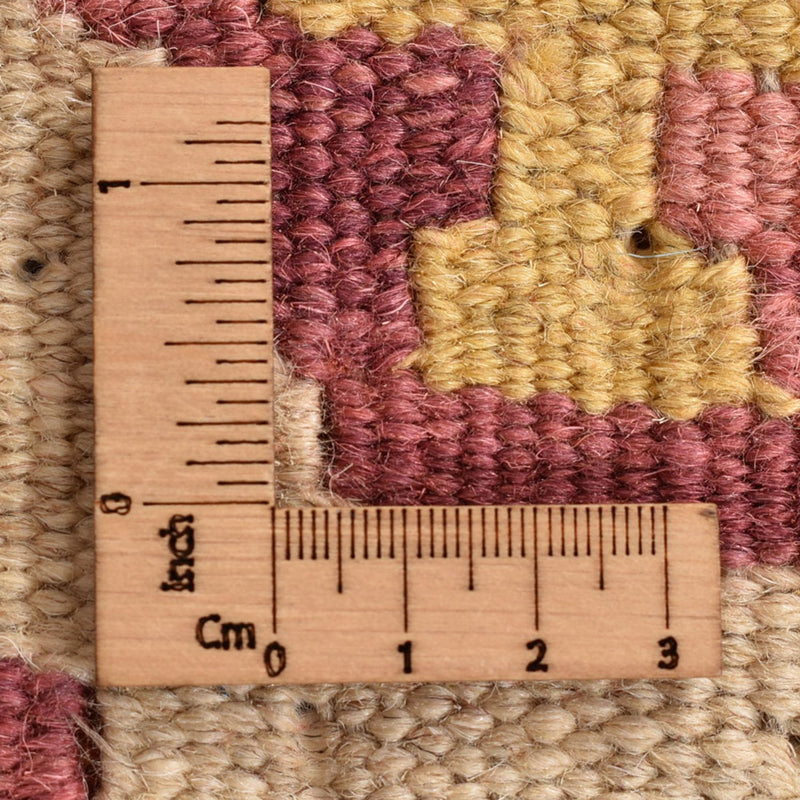 Løber Kelim-tæppe - orientalsk - 201 x 60 cm - flerfarvet