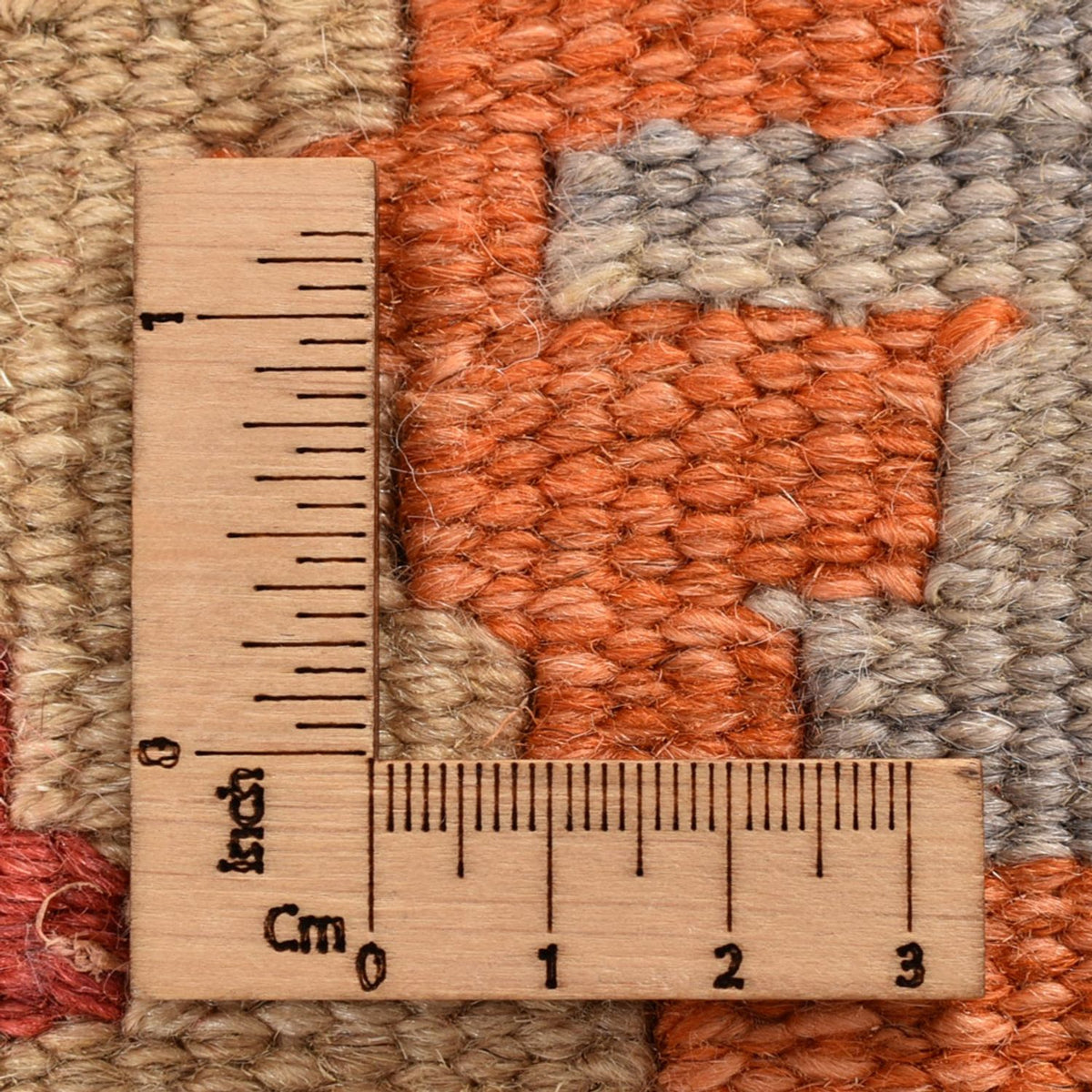 Løber Kelim-tæppe - orientalsk - 199 x 55 cm - flerfarvet