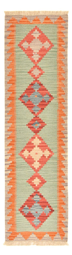Løber Kelim-tæppe - orientalsk - 190 x 54 cm - flerfarvet