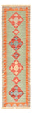 Løber Kelim-tæppe - orientalsk - 190 x 54 cm - flerfarvet