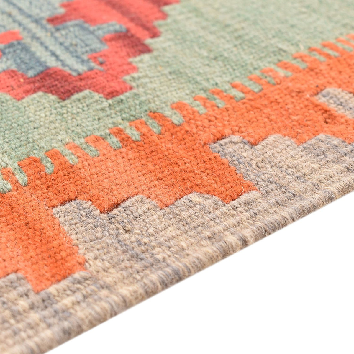 Løber Kelim-tæppe - orientalsk - 190 x 54 cm - flerfarvet