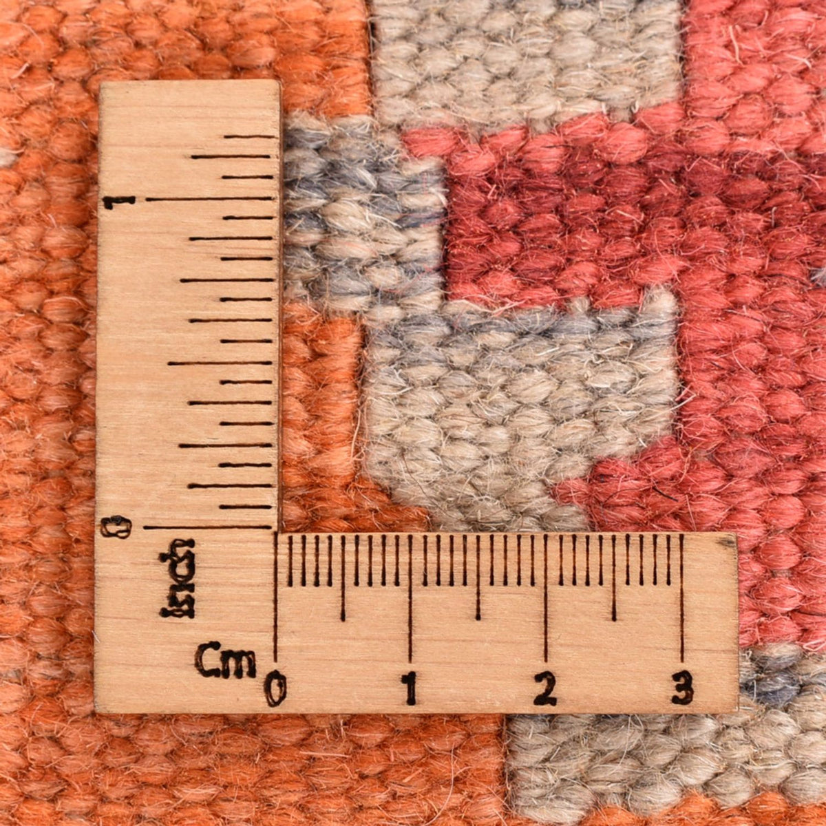 Løber Kelim-tæppe - orientalsk - 201 x 61 cm - flerfarvet