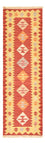 Løber Kelim-tæppe - orientalsk - 197 x 60 cm - flerfarvet