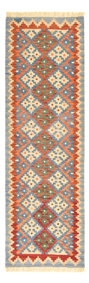 Løber Kelim-tæppe - orientalsk - 193 x 64 cm - flerfarvet