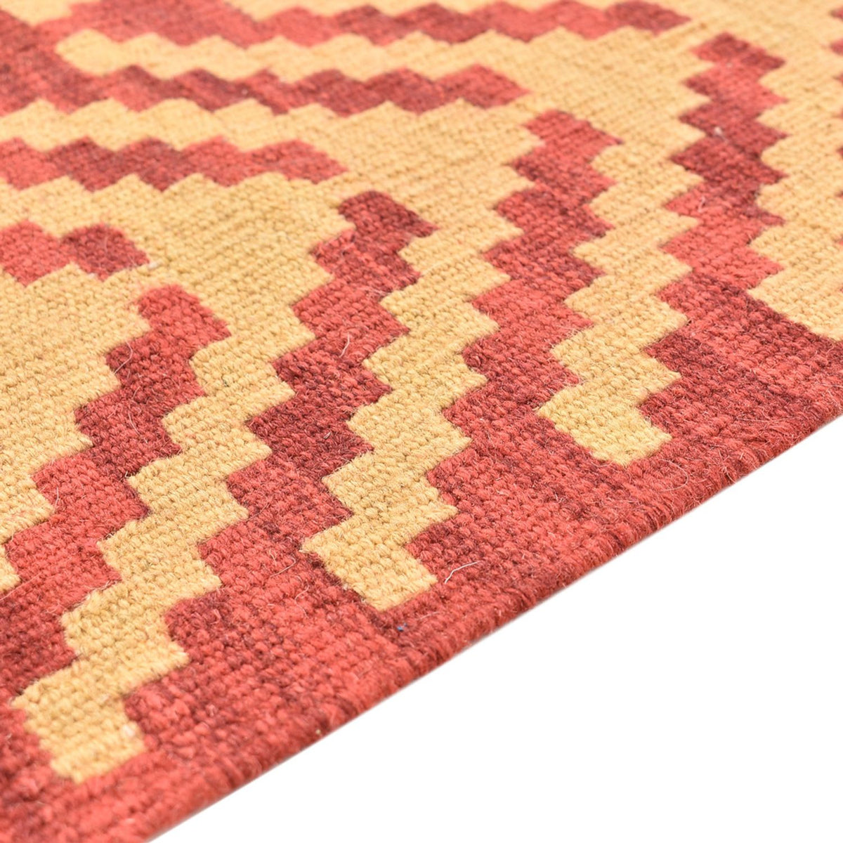 Løber Kelim-tæppe - orientalsk - 195 x 59 cm - flerfarvet