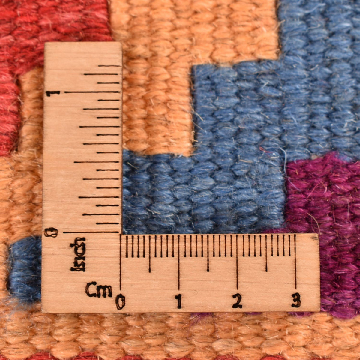 Løber Kelim-tæppe - orientalsk - 196 x 58 cm - flerfarvet