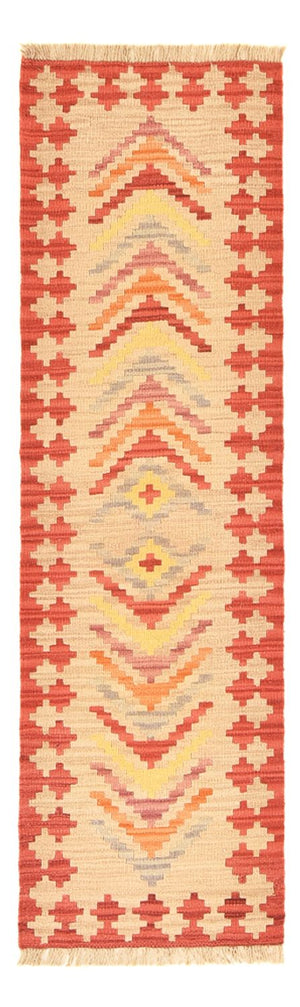 Løber Kelim-tæppe - orientalsk - 192 x 57 cm - flerfarvet