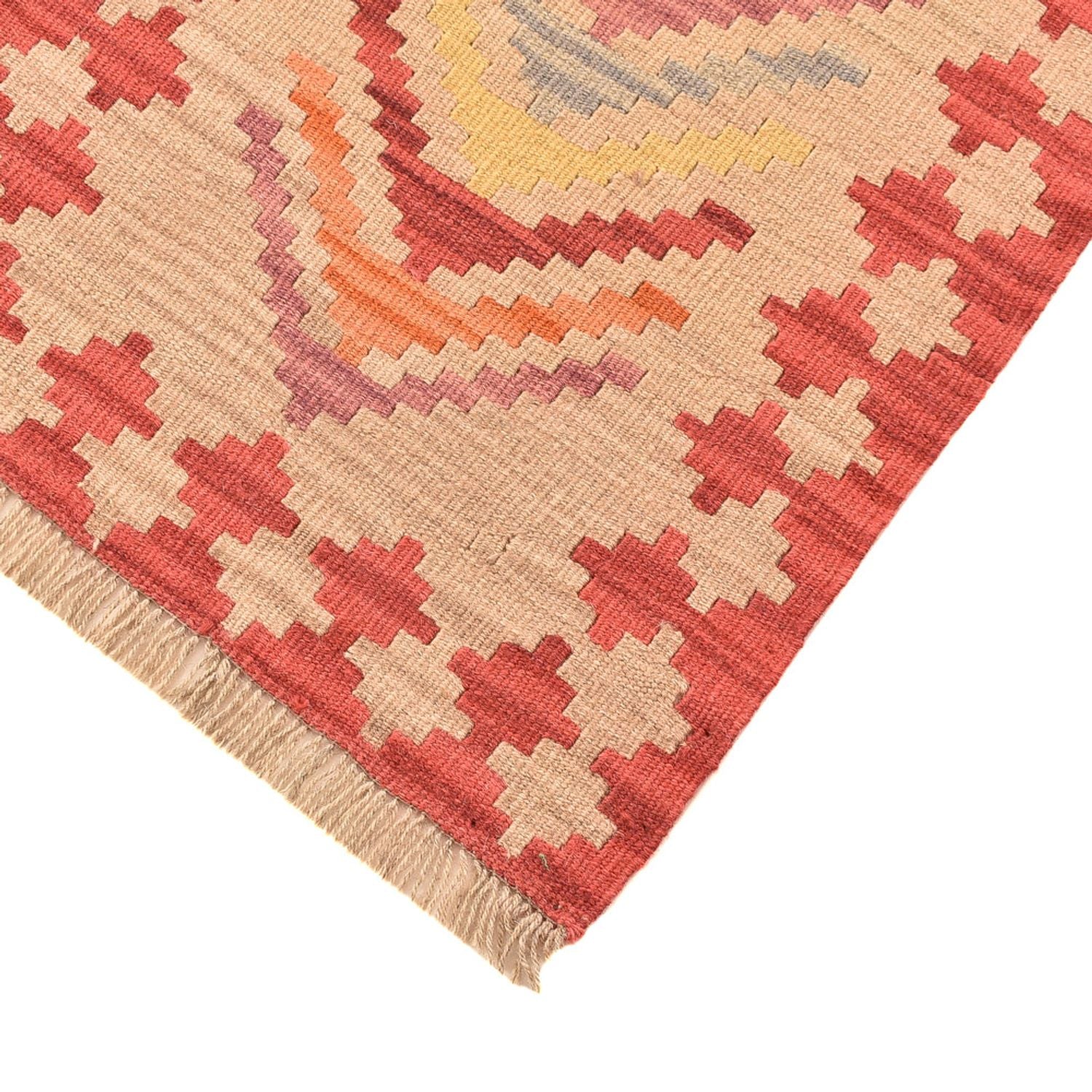 Løber Kelim-tæppe - orientalsk - 192 x 57 cm - flerfarvet