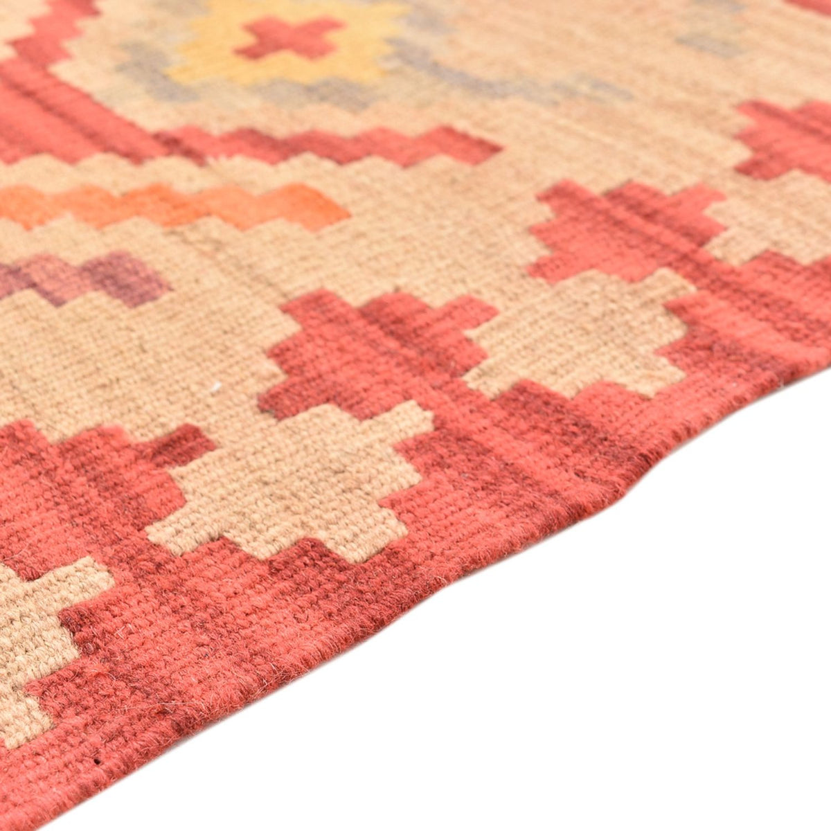 Løber Kelim-tæppe - orientalsk - 192 x 57 cm - flerfarvet