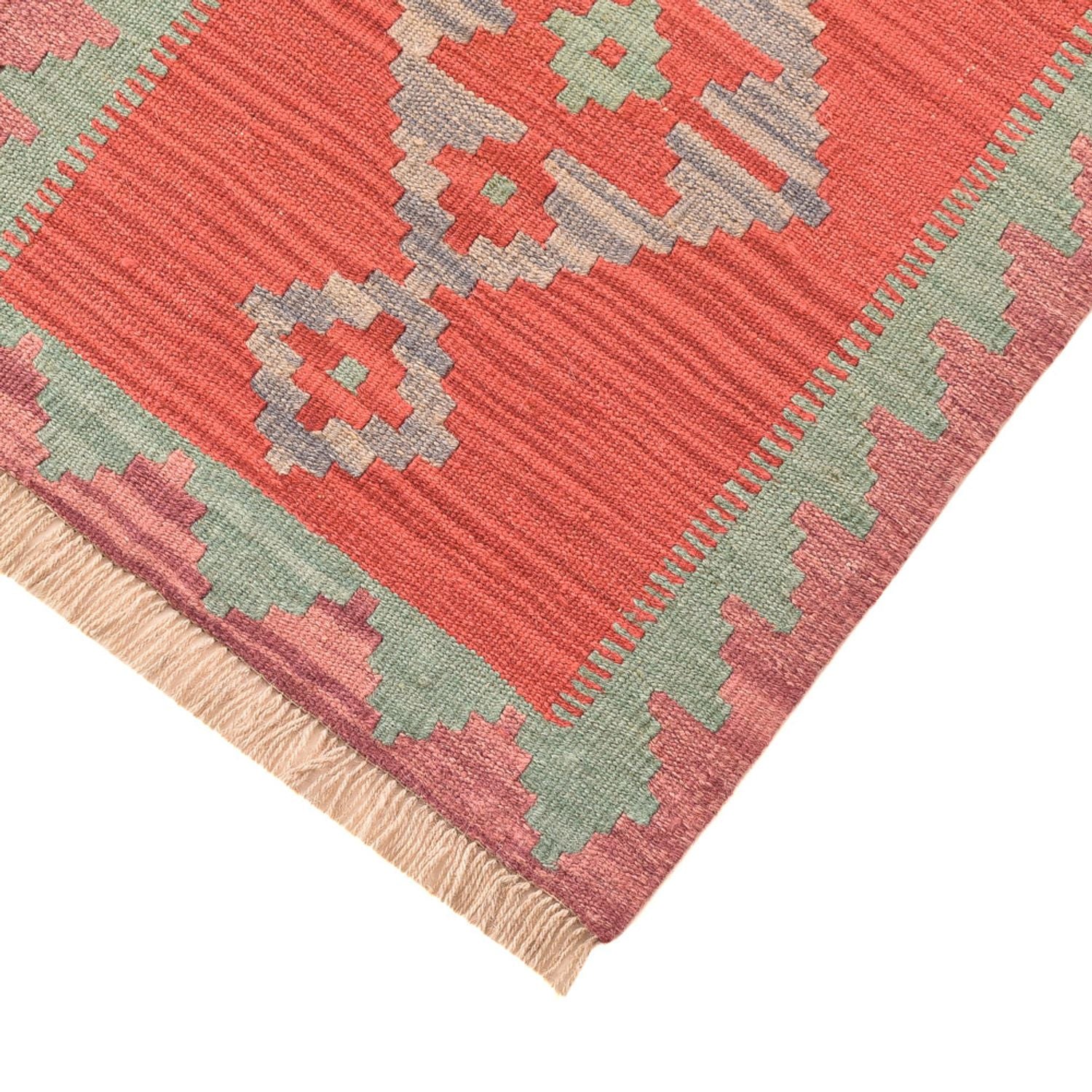 Løber Kelim-tæppe - orientalsk - 193 x 58 cm - flerfarvet