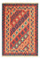 Kelim-tæppe - orientalsk - 209 x 156 cm - flerfarvet