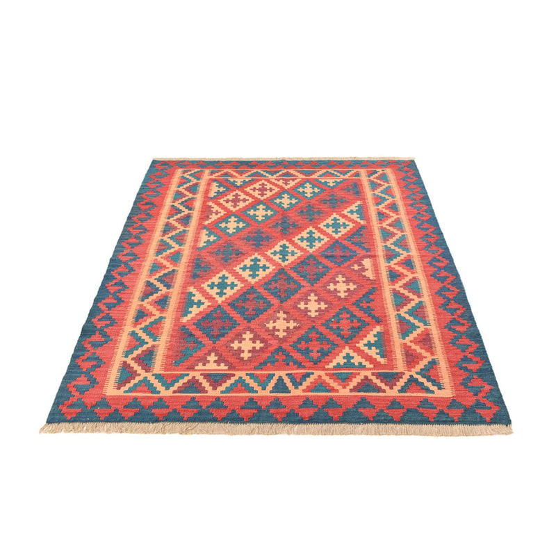 Kelim-tæppe - orientalsk - 209 x 156 cm - flerfarvet
