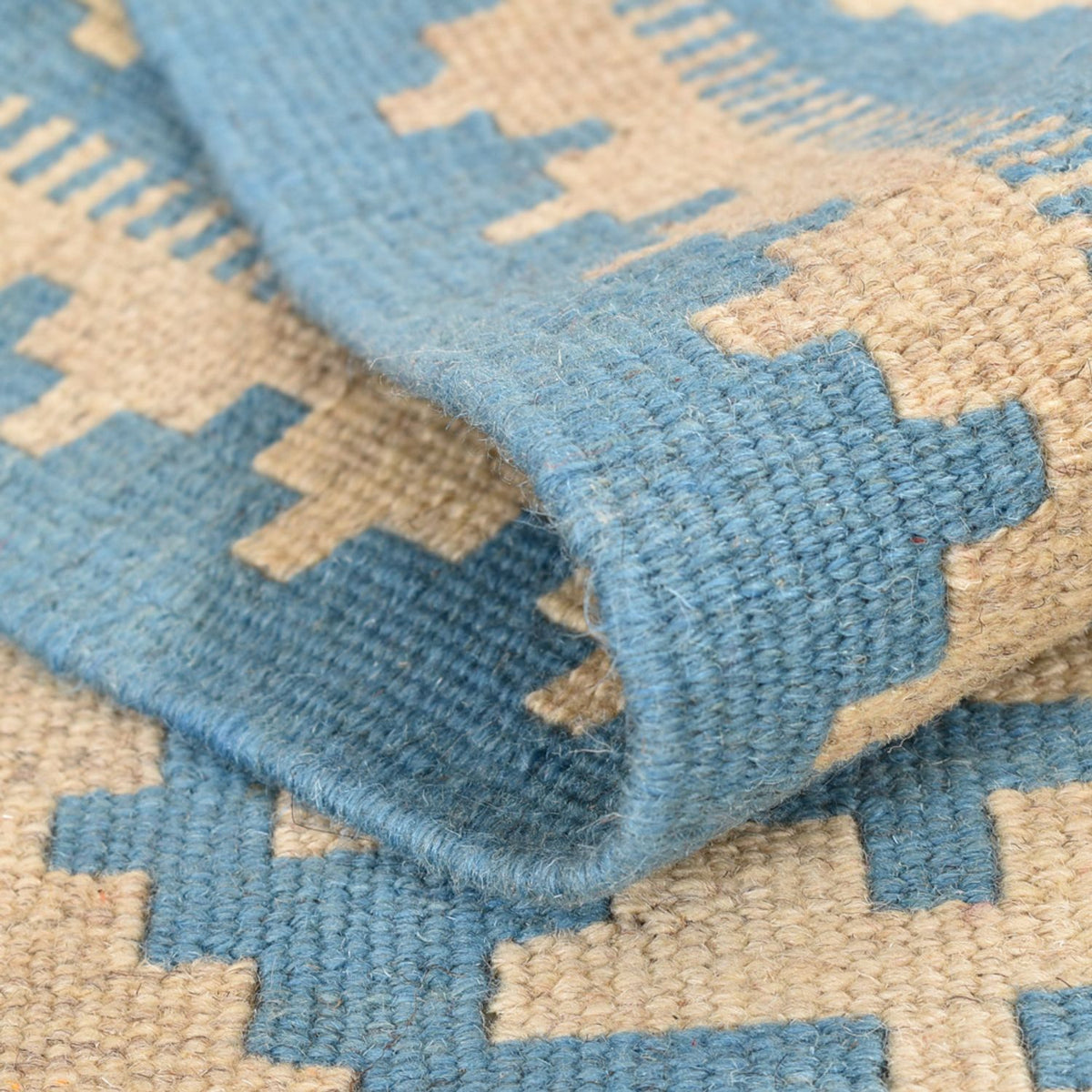 Løber Kelim-tæppe - orientalsk - 199 x 62 cm - flerfarvet