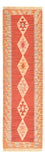 Løber Kelim-tæppe - orientalsk - 198 x 59 cm - flerfarvet