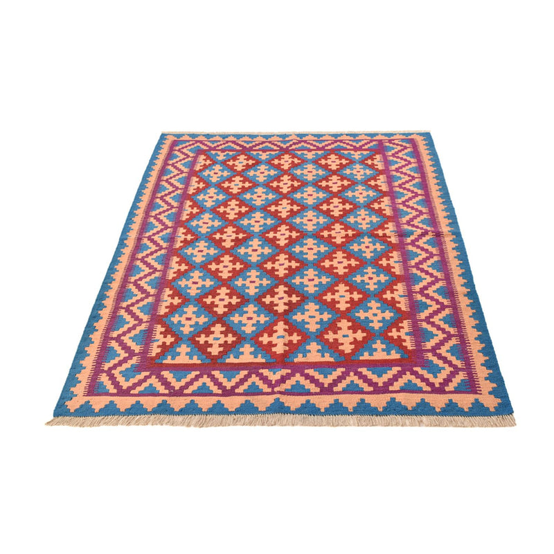 Kelim-tæppe - orientalsk - 202 x 149 cm - flerfarvet