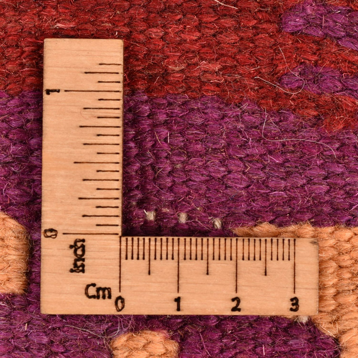 Kelim-tæppe - orientalsk - 202 x 149 cm - flerfarvet