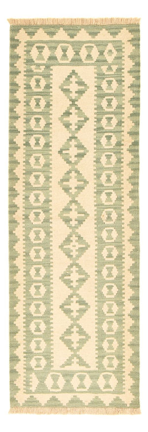 Løber Kelim-tæppe - orientalsk - 197 x 65 cm - flerfarvet