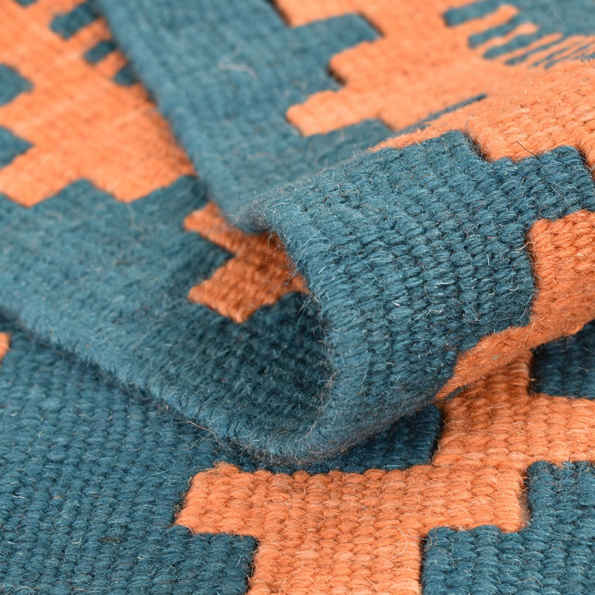 Løber Kelim-tæppe - orientalsk - 194 x 62 cm - flerfarvet