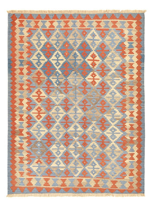 Kelim-tæppe - orientalsk - 243 x 181 cm - flerfarvet