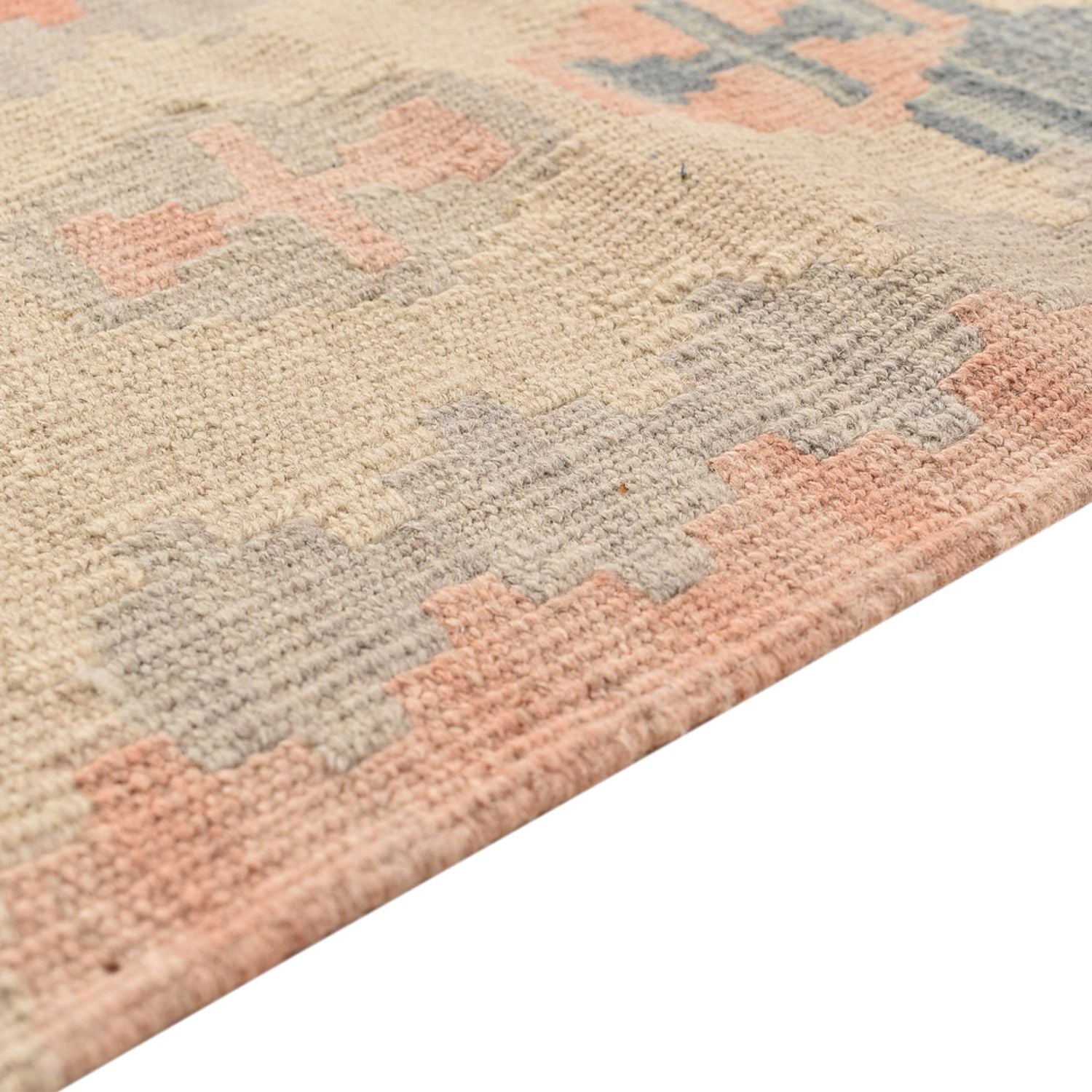 Kelim-tæppe - orientalsk - 233 x 175 cm - flerfarvet