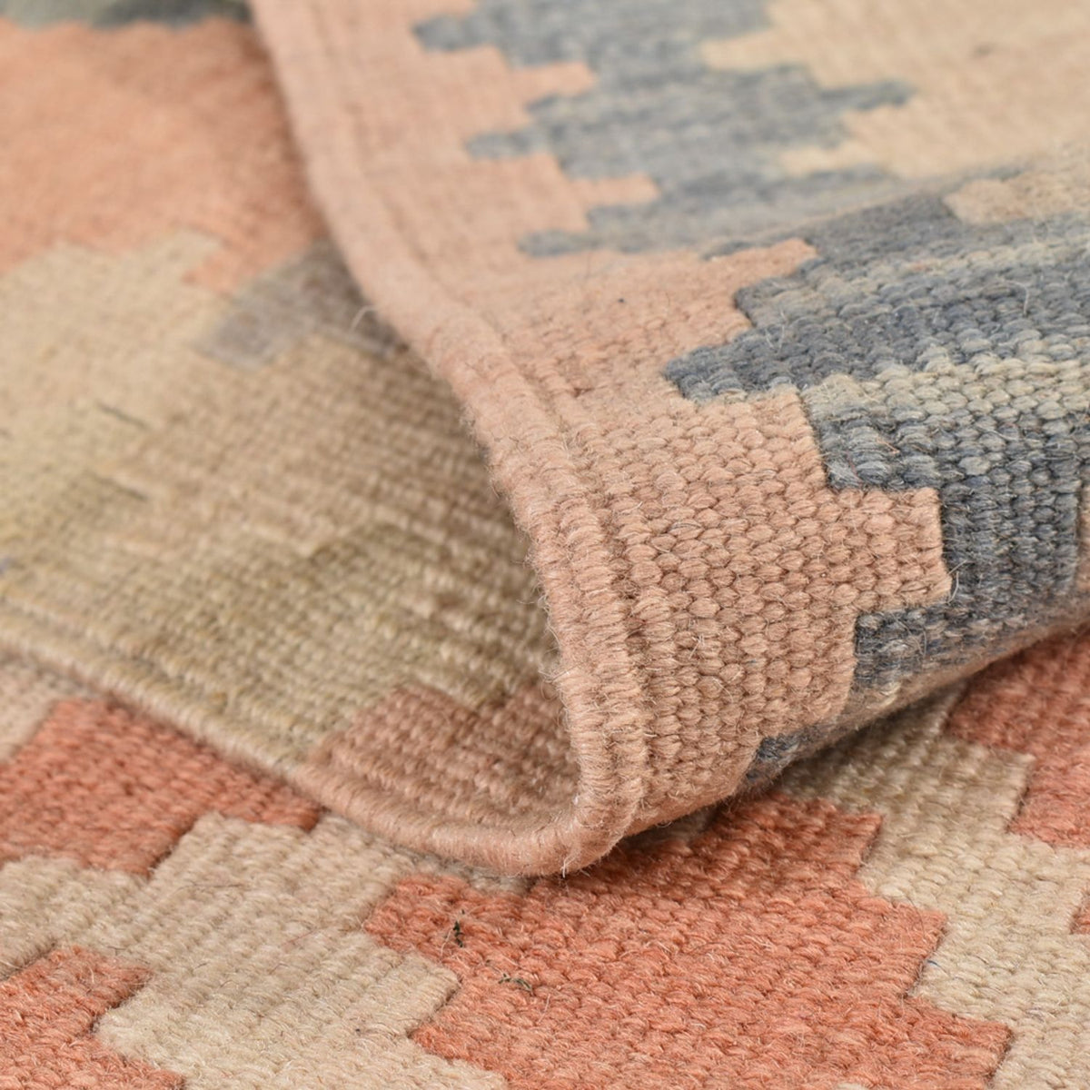 Kelim-tæppe - orientalsk - 233 x 175 cm - flerfarvet