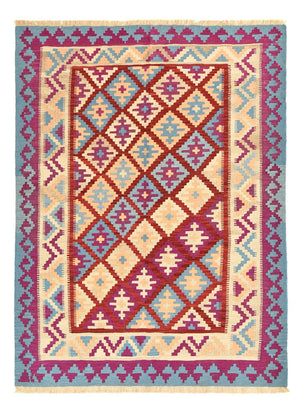 Kelim-tæppe - orientalsk - 231 x 172 cm - flerfarvet