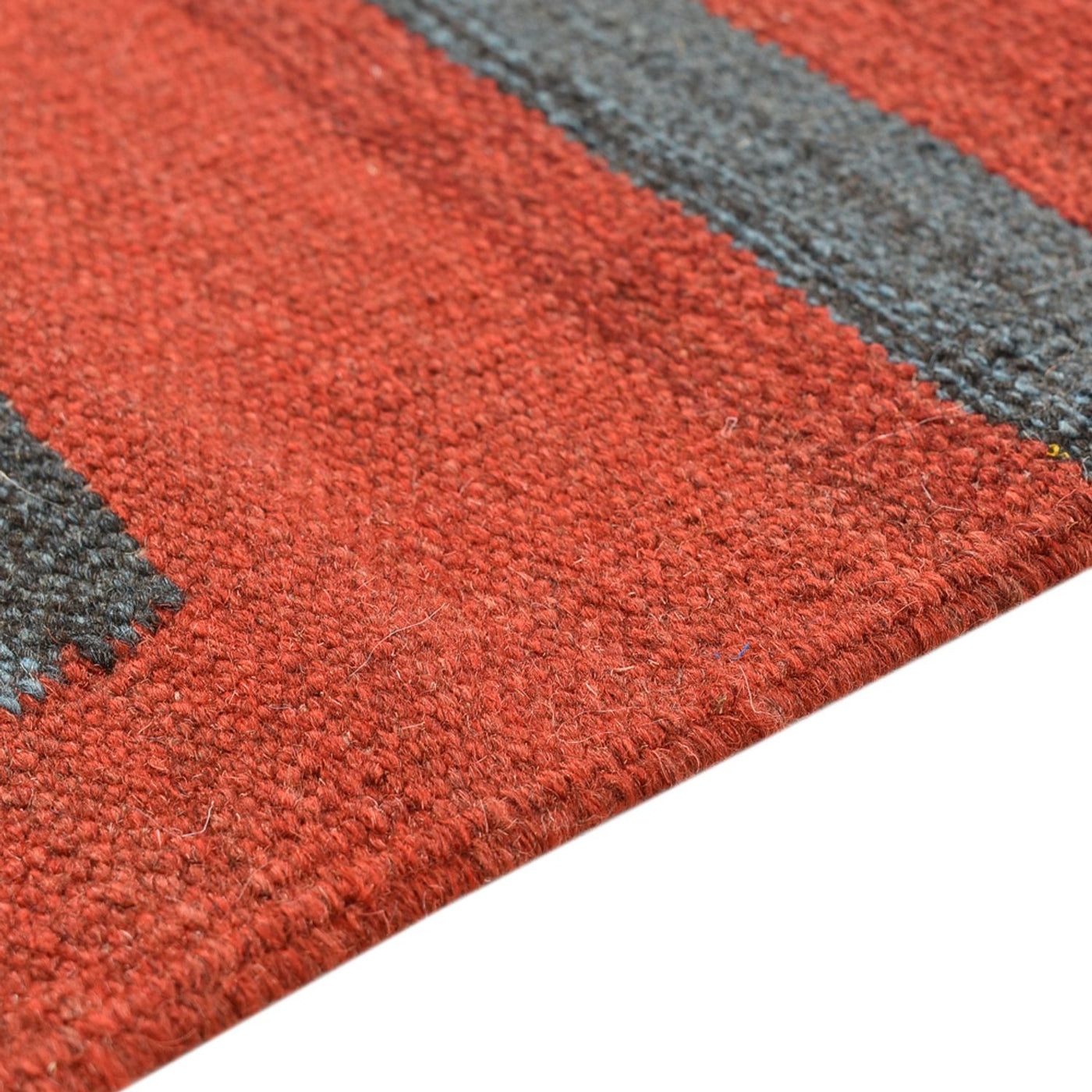 Moderne kilim Tæppe 162x108cm - Uldtæppe
