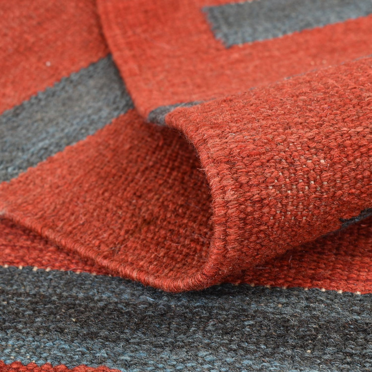 Kelim-tæppe - Trendy - 162 x 108 cm - flerfarvet