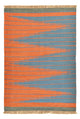 Moderne kilim Tæppe 150x103cm - Uldtæppe