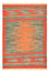 Kelim-tæppe - Trendy - 141 x 101 cm - flerfarvet