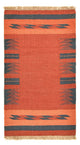 Moderne kilim Tæppe 89x73cm - Uldtæppe