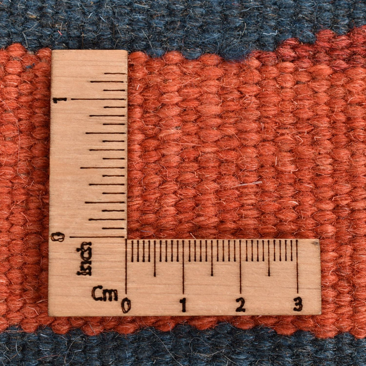 Kelim-tæppe - Trendy - 89 x 73 cm - flerfarvet