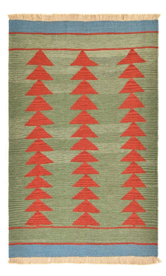 Kelim-tæppe - Trendy - 150 x 98 cm - flerfarvet