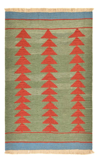 Kelim-tæppe - Trendy - 150 x 98 cm - flerfarvet