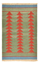 Moderne kilim Tæppe 150x98cm - Uldtæppe