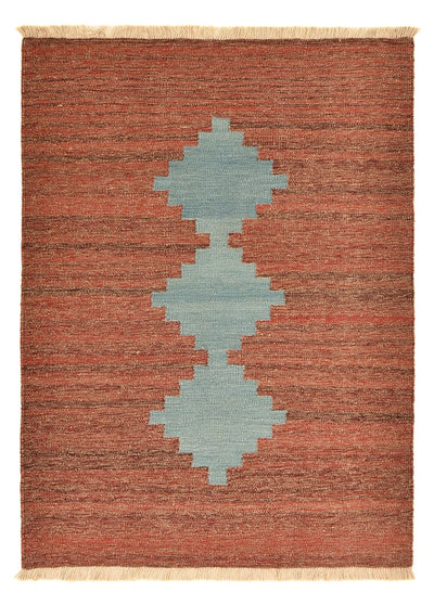 Moderne kilim Tæppe 116x158cm - Uldtæppe