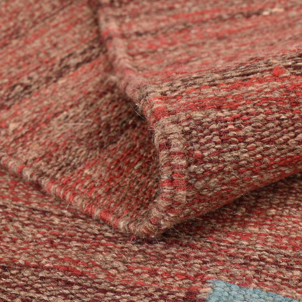 Kelim-tæppe - Trendy - 158 x 116 cm - flerfarvet