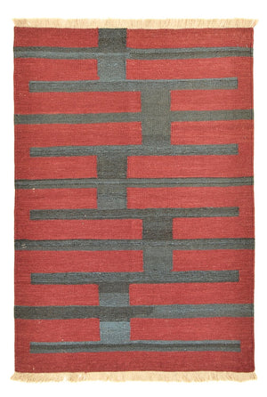 Kelim-tæppe - Trendy - 148 x 104 cm - flerfarvet